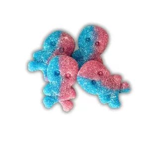 Vegan Fizzy Bubblegum Skulls 250g