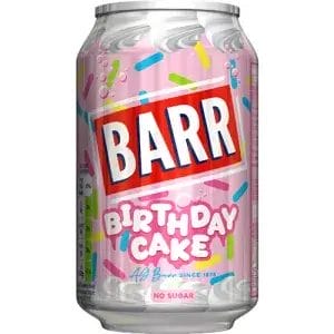 Barrs Birthday Cake Can 330ml