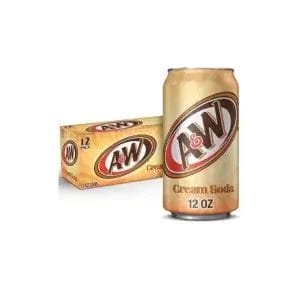 A&W Cream Soda (12 x 355ml) - (USA)