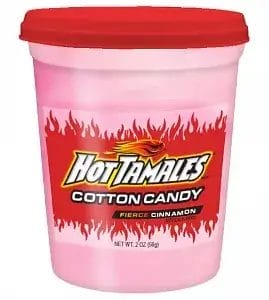 Hot Tamales Cotton Candy Fierce Cinnamon 56g - (USA)