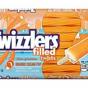 Twizzlers Filled Twists Orange Cream Pop 312g - (USA)